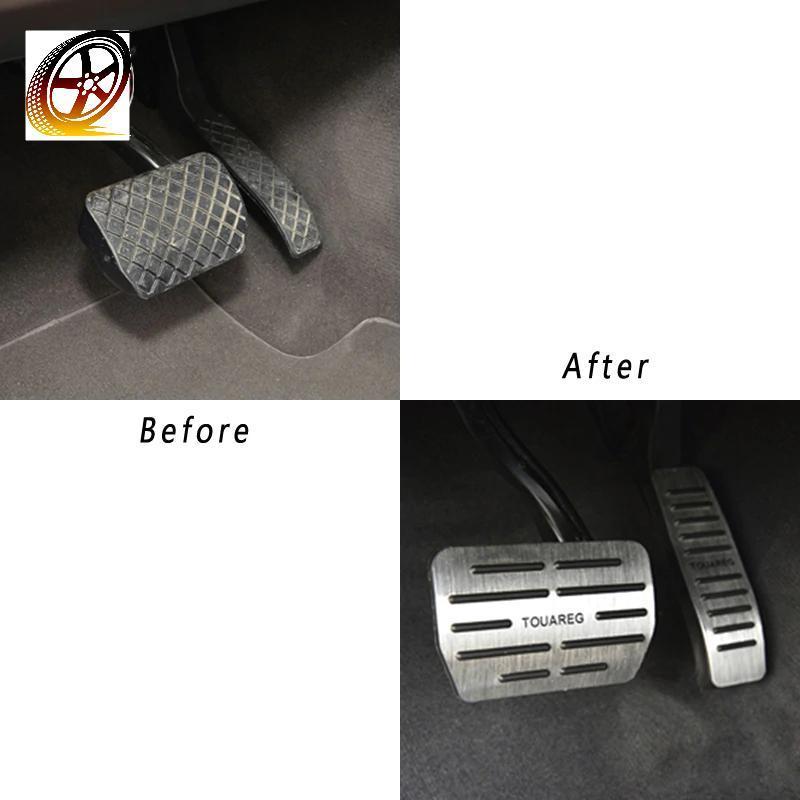 vw touareg 2 7l edelstahl pedal auflagen kappen gaspedal bremse