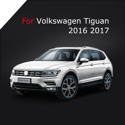 vw tiguan mqb chrom lenkradbezug lenkradhuelle abdeckung rahmen