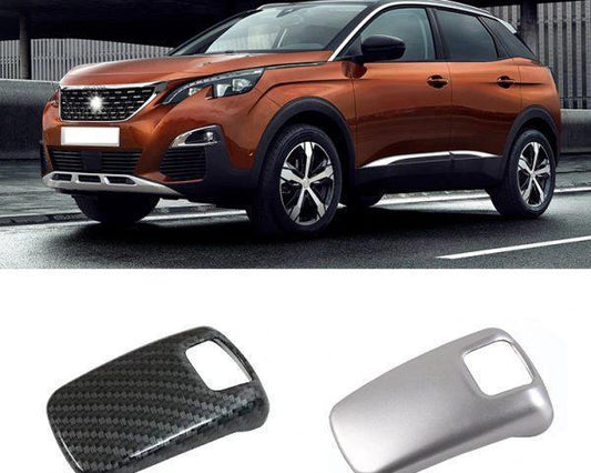 peugeot 3008 ii 5008 ii chrom carbon schaltehebel getriebe gehaeuse abdeckung