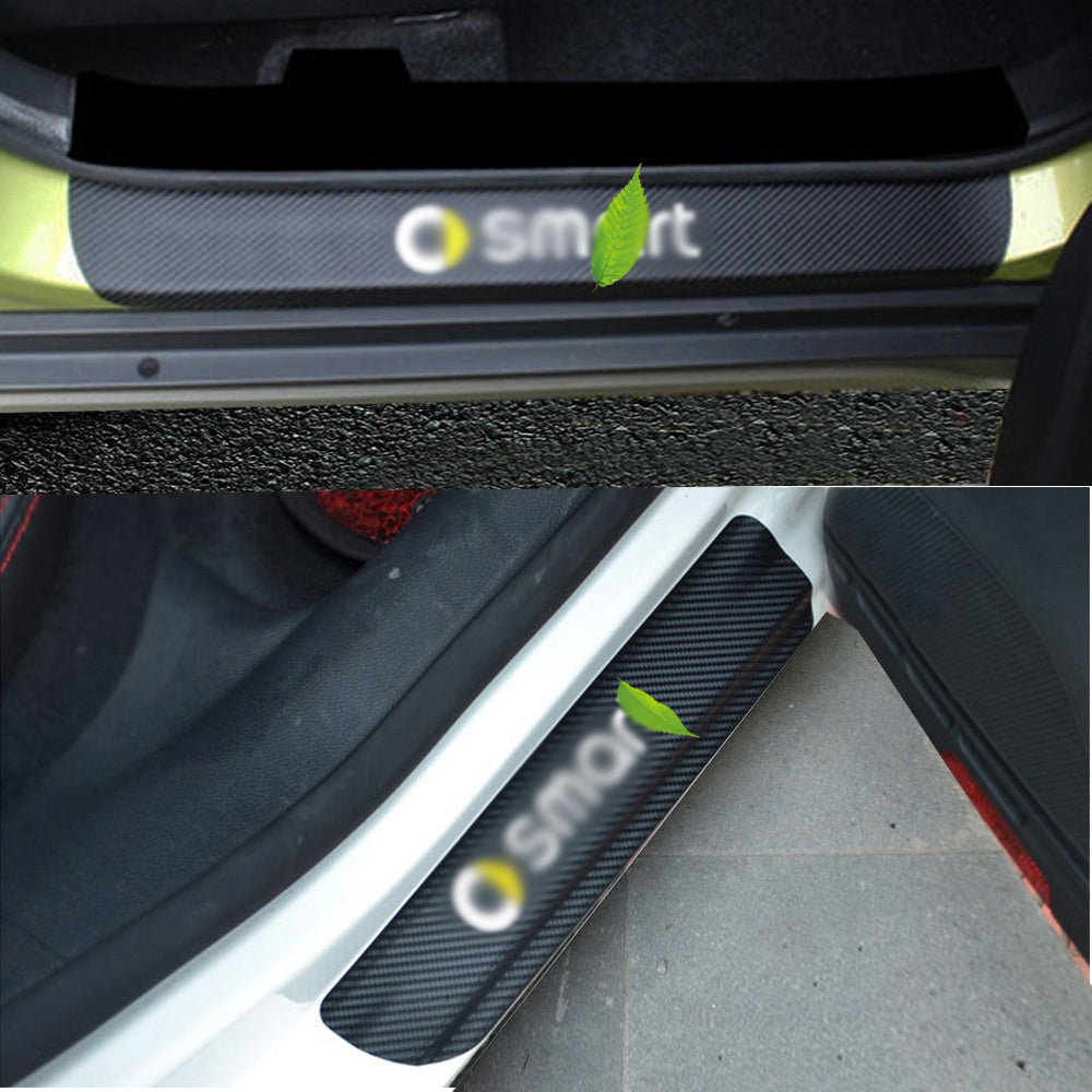 smart fortwo forfour einstiegsleisten sticker tuer leisten schweller aufkleber