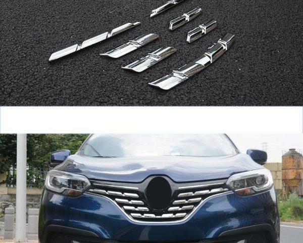 renault kadjar chrom kuehlergrill gitter niere streifen abdeckung