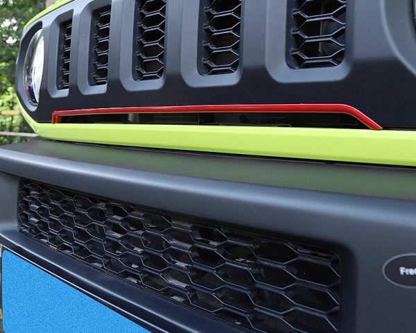 suzuki jimny 4 kuehlergrill vorne leiste stossleiste abdeckung