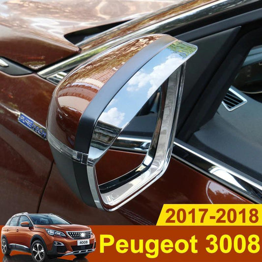 peugeot 3008 ii chrom rueckspiegel seitenspiegel abdeckung blende rahmen