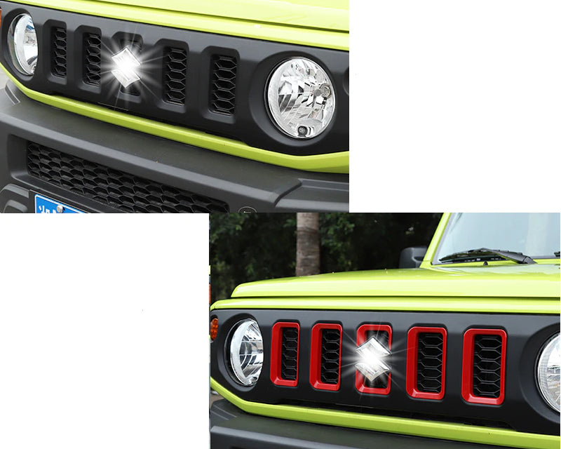 suzuki jimny 4 kuehlergrill luftduesen lueftung vorne abdeckung rahmen