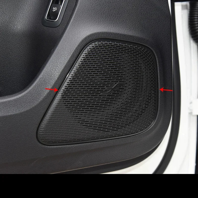 mercedes a w177 cla c118 edelstahl tuer lautsprecher a saeule abdeckung