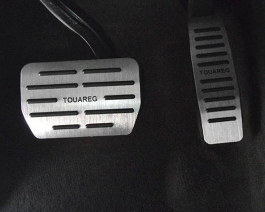 vw touareg 2 7l edelstahl pedal auflagen kappen gaspedal bremse