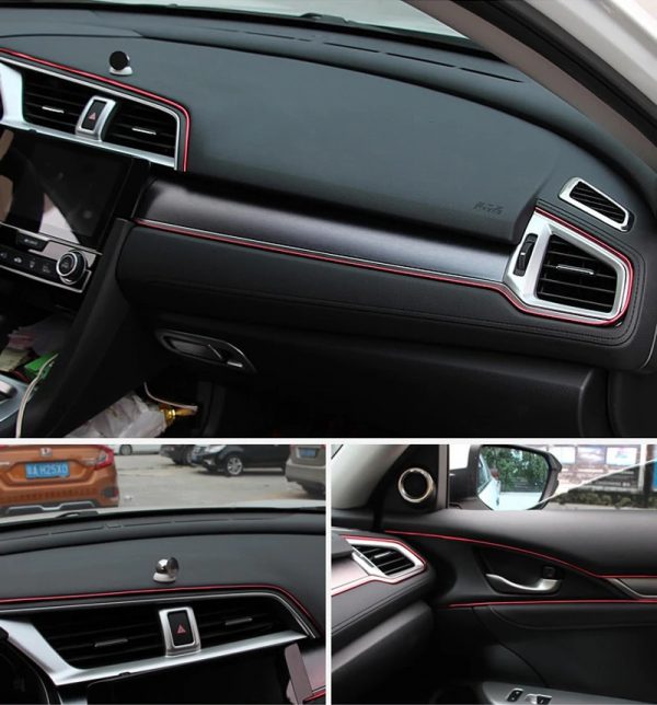 5m auto styling streifen innenraum dekoration linie band