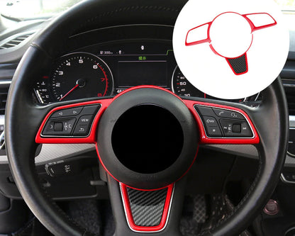 audi a3 8v a4 a5 b9 lenkradbezug lenkradhuelle abdeckung rahmen