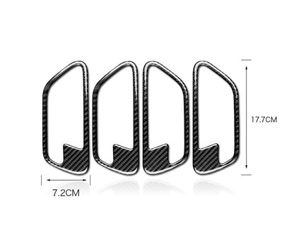 bmw 3 4 carbon tuergriff schalen tuer abdeckung blende rahmen