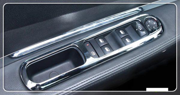 peugeot 3008 i chrom fenster heber schalter taster abdeckung rahmen