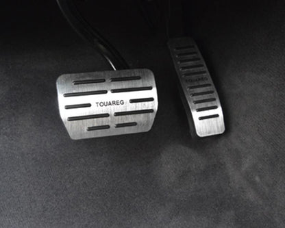 vw touareg 2 7l edelstahl pedal auflagen kappen gaspedal bremse