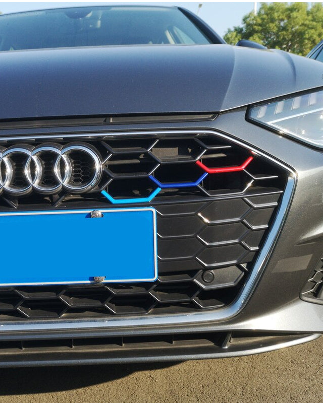 audi a4 b9 kuehlergrill vorne kuehlergitter farblich leisten abdeckung