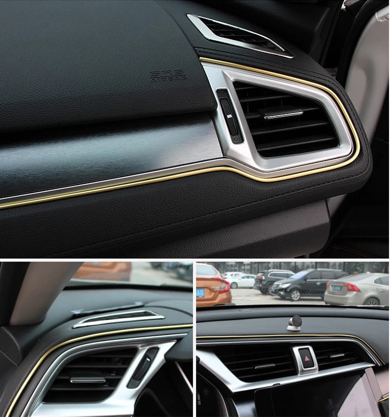 5m auto styling streifen innenraum dekoration linie band