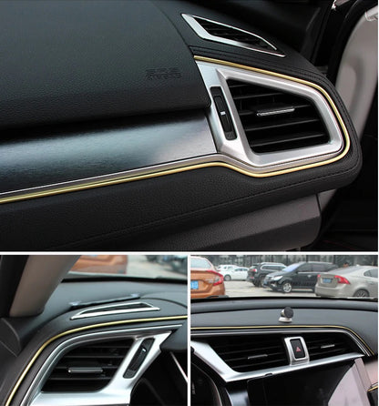 5m auto styling streifen innenraum dekoration linie band