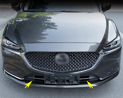 mazda 6 gj gl edelstahl kuehlergrill grill vorne unter dekoration abdeckung leiste