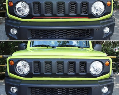 suzuki jimny 4 kuehlergrill vorne leiste stossleiste abdeckung