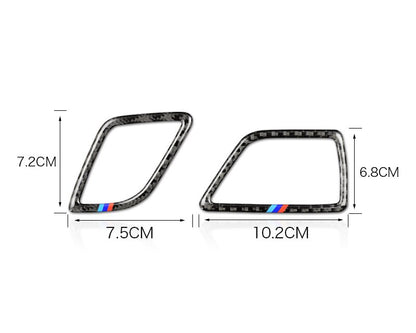 bmw 5 f10 f11 carbon armaturenbrett luftduesen lueftung abdeckung rahmen