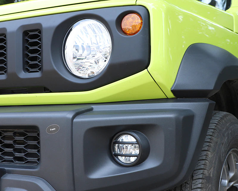 suzuki jimny 4 nebelscheinwerfer licht vorne abdeckung rahmen