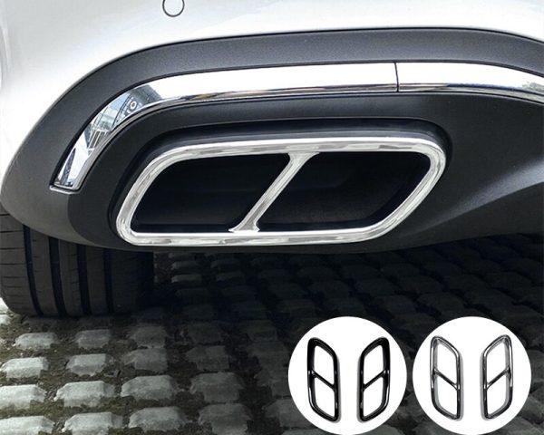 mercedes c w206 auspuff blende endrohr schalldaempfer abdeckung