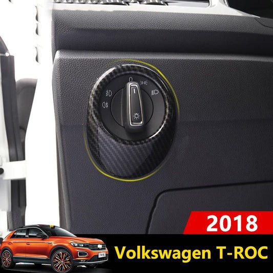 vw t roc mqb armaturenbrett licht schalter abdeckung rahmen