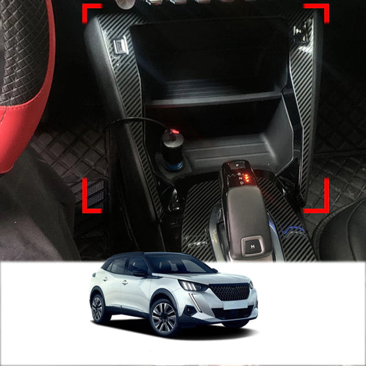 peugeot 2008 e 2008 mittelkonsole usb ladegeraet armaturenbrett abdeckung