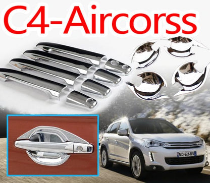 citroen c4 air cross i chrom aussen tuergriffe schalen mulden tuer kappen abdeckung