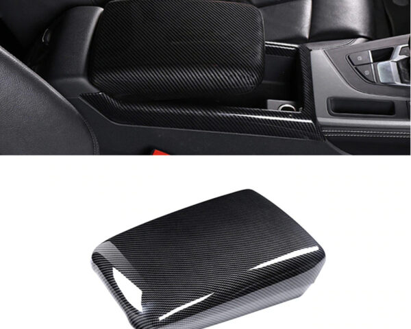 audi a4 a5 b9 carbon armlehne mittelkonsole abdeckung