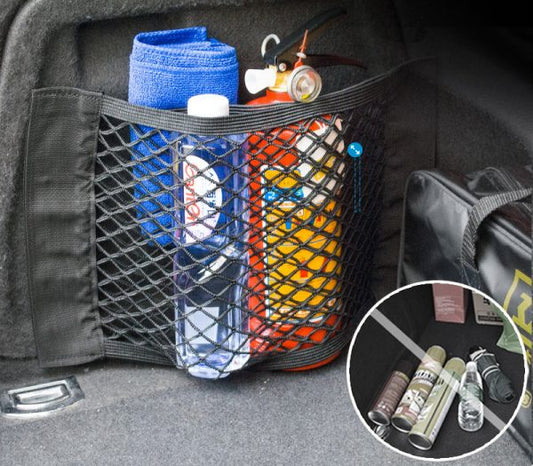 auto kofferraum gepaeckraum lagerung ordnung ware netz