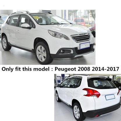 peugeot 2008 chrom tuergriff aussen tuer abdeckung rahmen