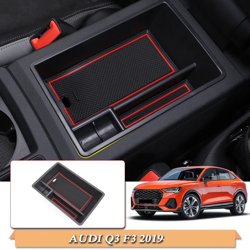 audi q3 f3 ablagekasten mittelkonsole armlehne aufbewahrungsbox