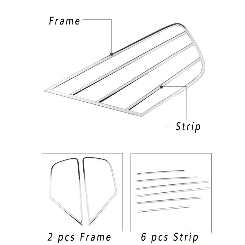 vw touareg 2 7p edelstahl vorne kuehlergrill gitter leiste abdeckung