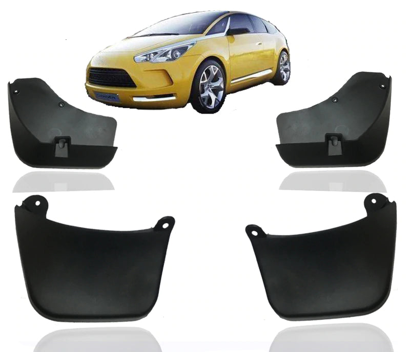 citroen ds5 i citroen c5 ii 4 schmutzfaenger spritzschutz schmutzlappen vorne hinten