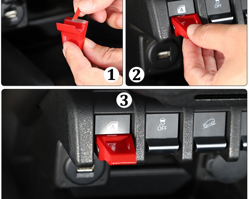 suzuki jimny 4 mittelkonsole knopf schalter abdeckung
