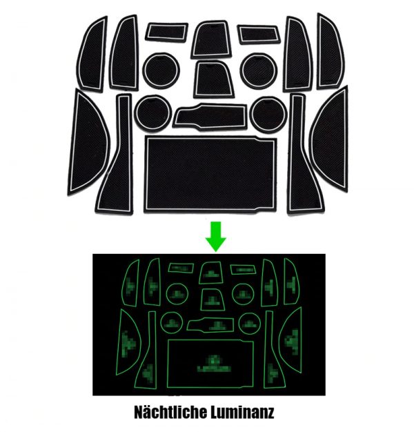 lexus nx antirutschmatte gummi rutschfeste matten unterlagen