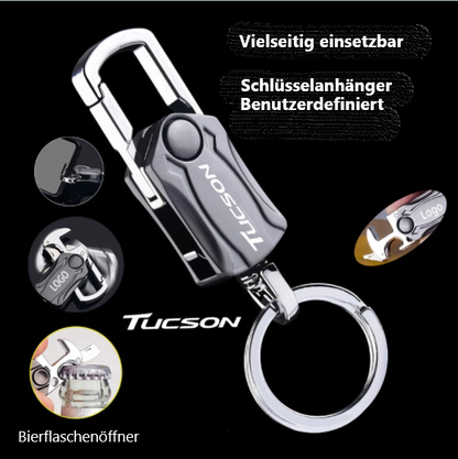 hyundai tucson multifunktional schluesselanhaenger schluesselbund flaschenoeffner