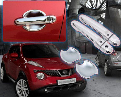 nissan juke f15 chrom aussen tuergriff schalen mulden tuer kappen abdeckung 2