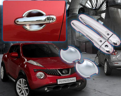 nissan juke f15 chrom aussen tuergriff schalen mulden tuer kappen abdeckung