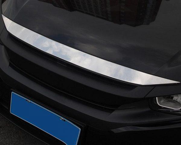 honda civic fk chrom stossleiste kuhlergrill vorne leiste abdeckung