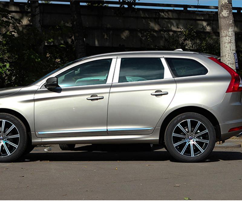 volvo xc60 p3 chrom turzierleisten abdeckung b c saule tursaule