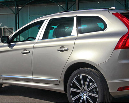 volvo xc60 p3 chrom turzierleisten abdeckung b c saule tursaule