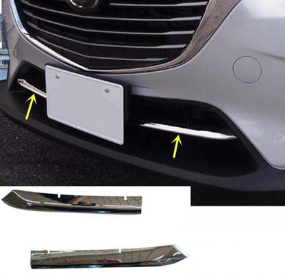 mazda cx3 chrom vorne kuhlergrill gitter leiste abdeckung unten