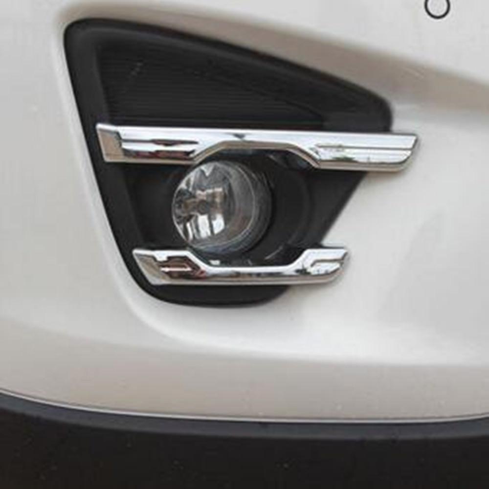 mazda cx5 ke chrom nebelscheinwerfer leuchte licht leiste vorne