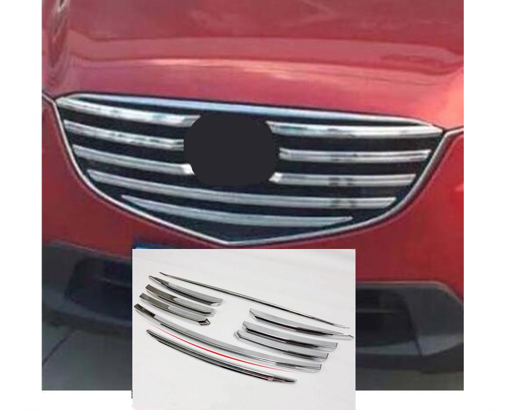 mazda cx5 ke chrom kuhlergrill vorne leiste abdeckung