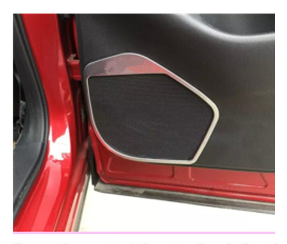 mazda cx5 ke chrom tur lautsprecher ringe musik rahmen abdeckung