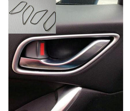 mazda cx5 ke chrom turgriff innen tur abdeckung rahmen