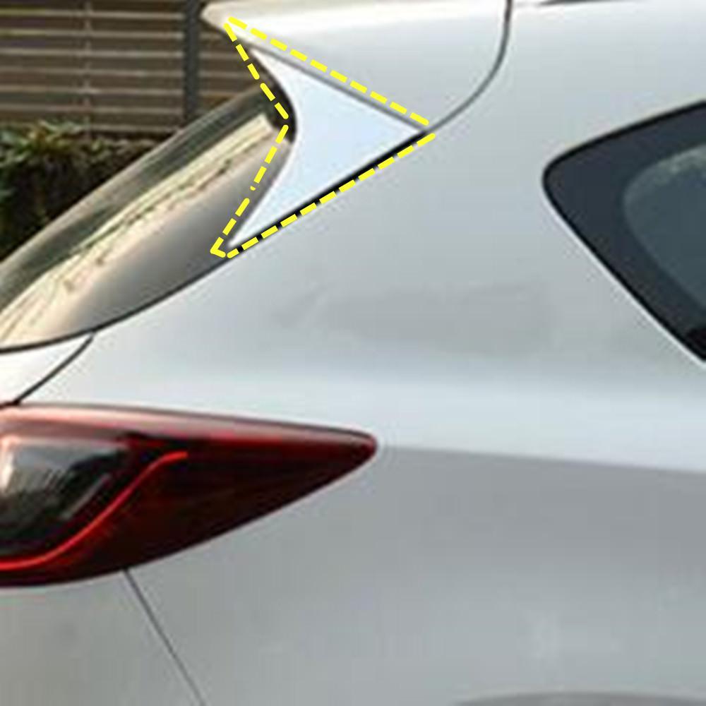 mazda cx5 ke heckscheibe spoiler seitensaule ruckseite hinten fenster chrom