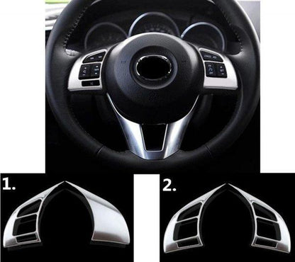 mazda cx5 ke chrom lenkrad knopfe rahmen abdeckung