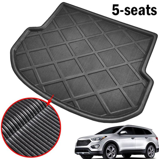 hyundai santa fe 3 dm kofferraum wanne matte gepackraum einlage schale 2