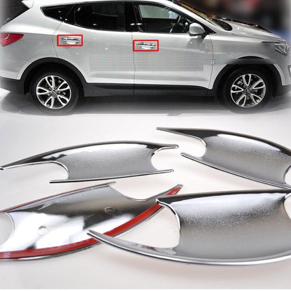 hyundai santa fe 3 dm chrom ausen turgriff schalen mulden tur kappen abdeckung 2