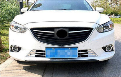 mazda 6 gj gl chrom stossleiste kuhlergrill vorne leiste abdeckung